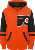 Philadelphia Flyers Toddler Faceoff Full Zip Sweatshirt - Orange