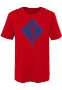 Texas Rangers Boys Hit and Run T-Shirt - Red