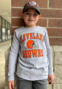 Cleveland Browns Youth #1 Design T-Shirt - Grey