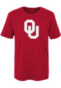 Oklahoma Sooners Boys Primary Logo T-Shirt - Cardinal
