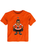 Philadelphia Flyers Toddler Standing Mascot T-Shirt - Orange