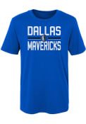 Dallas Mavericks Boys Classic T-Shirt - Blue