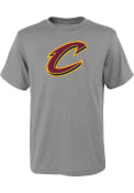 Cleveland Cavaliers Youth Primary Logo T-Shirt - Grey