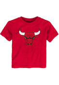 Chicago Bulls Toddler Primary Logo T-Shirt - Red