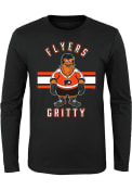 Gritty Philadelphia Flyers Boys Outer Stuff Gritty Life T-Shirt - Black