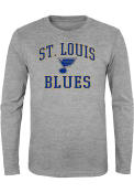 St Louis Blues Boys #1 Design T-Shirt - Grey