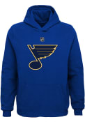 St Louis Blues Youth Primary Logo Hooded Sweatshirt - Blue