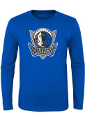 Dallas Mavericks Boys Primary Logo T-Shirt - Blue