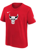 Chicago Bulls Youth Nike Mixtape Logo T-Shirt - Red