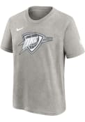 Oklahoma City Thunder Youth Nike Mixtape Logo T-Shirt - Grey