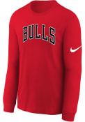 Chicago Bulls Youth Nike Mixtape T-Shirt - Red