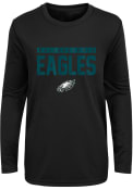 Philadelphia Eagles Youth Training Camp T-Shirt - Black