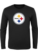 Pittsburgh Steelers Boys Primary Logo T-Shirt - Black