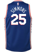 Ben Simmons Philadelphia 76ers Youth Nike Icon Basketball Jersey - Blue