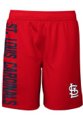 St Louis Cardinals Youth Oh Yeah Shorts - Red