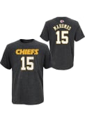 Patrick Mahomes Kansas City Chiefs Boys Outer Stuff Name and Number T-Shirt - Grey