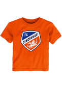 FC Cincinnati Toddler Primary Logo T-Shirt - Orange