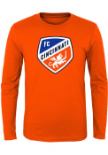 FC Cincinnati Toddler Primary Logo T-Shirt - Orange