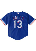 Joey Gallo Texas Rangers Toddler Nike Alternate 1 Baseball Jersey - Blue