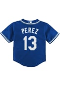 Salvador Perez Kansas City Royals Toddler Nike Alternate 2 Baseball Jersey - Blue