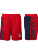 St Louis Cardinals Boys Oh Yeah Shorts - Red