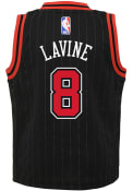 Zach LaVine Chicago Bulls Boys Nike Lavine Statement Replica Basketball Jersey - Black