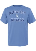 Kansas City Royals Boys Heart and Soul T-Shirt - Light Blue