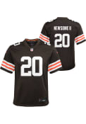 Greg Newsome II Cleveland Browns Youth Nike Home Game Football Jersey - Brown