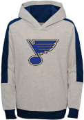 St Louis Blues Youth Lived In Hooded Sweatshirt - Grey
