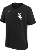 Chicago White Sox Youth Nike Wordmark T-Shirt - Black