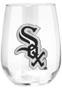 Chicago White Sox 15oz Emblem Stemless Wine Glass