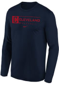 Cleveland Guardians Youth Nike AC Legend T-Shirt - Navy Blue