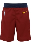 Cleveland Cavaliers Boys Icon Replica Shorts - Red