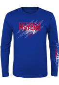 Detroit Pistons Boys Game On T-Shirt - Blue
