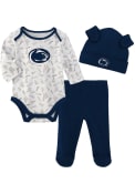 Penn State Nittany Lions Baby Greatest Little Player One Piece - Navy Blue