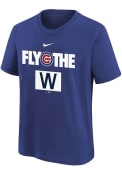 Chicago Cubs Youth Nike Local Victory T-Shirt - Blue