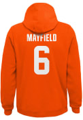 Baker Mayfield Cleveland Browns Youth Outer Stuff NN Hoodie - Orange
