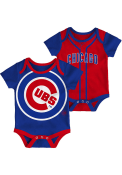 Chicago Cubs Baby Double One Piece - Blue