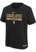 Cleveland Cavaliers Youth Nike Nike Practice GPX Legend T-Shirt - Black