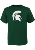Michigan State Spartans Boys Primary Logo T-Shirt - Green