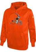 Cleveland Browns Stadium Logo Hood - Orange
