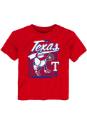 Texas Rangers Toddler On The Fence T-Shirt - Red