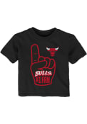 Chicago Bulls Infant Hand Off T-Shirt - Black