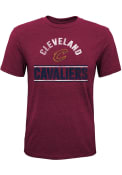 Cleveland Cavaliers Boys Double Bar Fashion Tee - Red