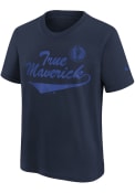 Dallas Mavericks Youth Mantra T-Shirt - Navy Blue