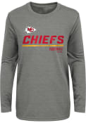 Kansas City Chiefs Boys Engage T-Shirt - Grey