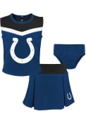 Indianapolis Colts Toddler Girls Spirit Cheer - Blue