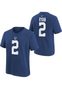 Matt Ryan Indianapolis Colts Youth NN T-Shirt - Blue