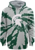 Michigan State Spartans Youth Statement Tie Dye Hooded Sweatshirt - Green