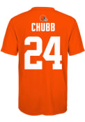 Nick Chubb Cleveland Browns Youth Mainliner NN Perf T-Shirt - Orange